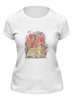 Футболка женская Printio Let it snow! черная 2XL