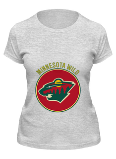 Футболка женская Printio Миннесота уайлд серая XL