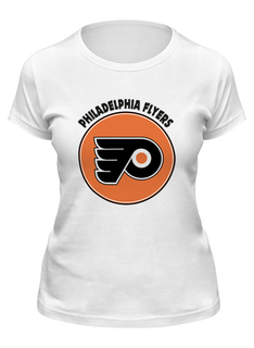 Футболка женская Printio Philadelphia flyers белая S
