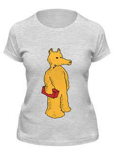 Футболка женская Printio Quasimoto серая S