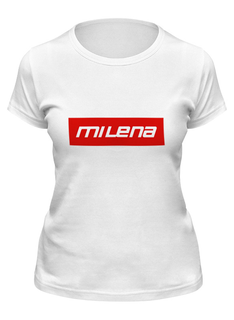 Футболка женская Printio Milena белая XL