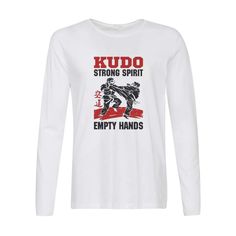Лонгслив CoolPodarok Kudo strong spirit empty hands