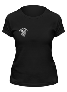 Футболка женская Printio Sons of anarchy t-shirt черная M