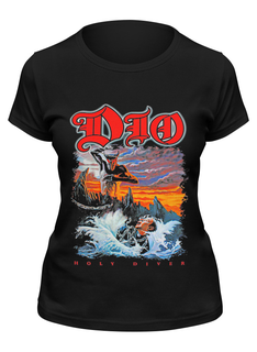 Футболка женская Printio Ronnie james dio черная XL