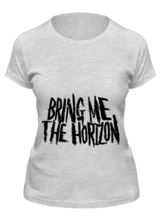 Футболка женская Printio Bring me the horizon серая M