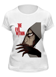 Футболка женская Printio The evil within белая XL