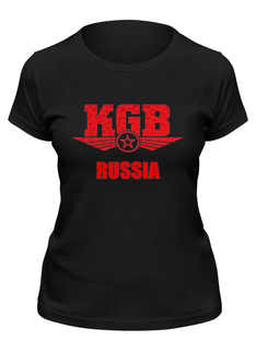 Футболка мужская Printio Kgb russia черная M