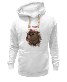 Худи Printio Мишка белое 2XL