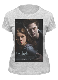 Футболка женская Printio The twilight saga / сумерки серая L