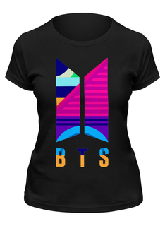 Футболка женская Printio Bts желтая 2XL