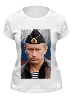 Футболка женская Printio Putin белая M