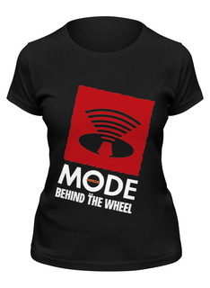 Футболка женская Printio Depeche mode / behind the wheel черная M