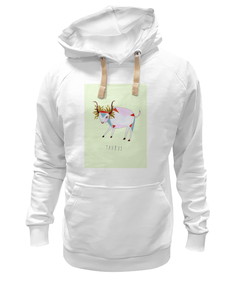 Худи Printio Телец белое 2XL
