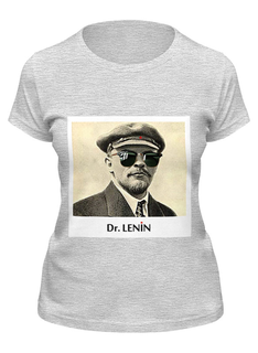 Футболка женская Printio Dr. lenin серая XL