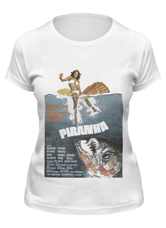 Футболка мужская Printio Piranha / пираньи белая M