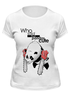 Футболка женская Printio Cute? белая M