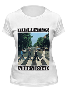 Футболка женская Printio The beatles белая M
