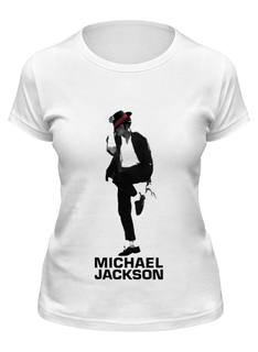 Футболка женская Printio Michael jackson белая XL