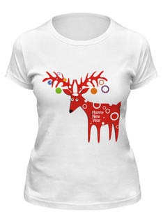 Футболка мужская Printio New year is coming! белая L