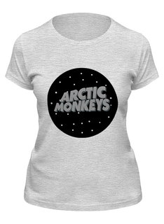 Футболка женская Printio Arctic monkeys серая S