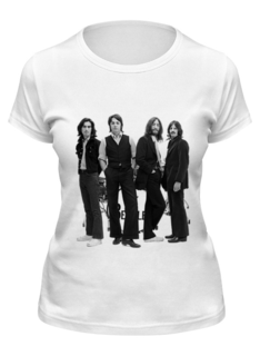 Футболка женская Printio The beatles белая M