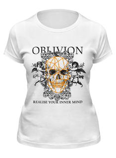 Футболка женская Printio Oblivion белая M