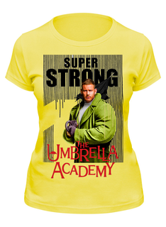 Футболка женская Printio The umbrella academy желтая L