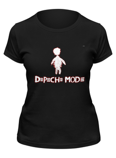 Футболка женская Printio Depeche mode черная S
