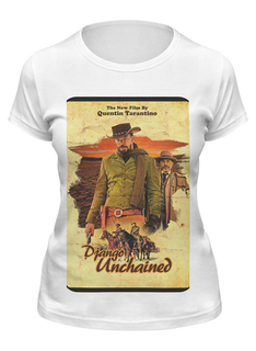 Футболка женская Printio Django unchained белая 2XL