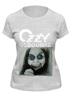 Футболка женская Printio Ozzy osbourne серая 2XL