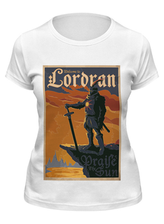Футболка женская Printio Lordran poster белая XL
