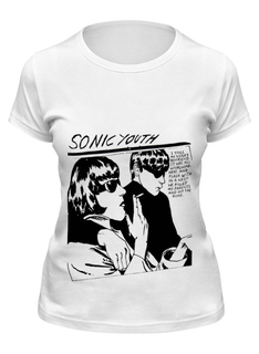 Футболка женская Printio Sonic youth-goo белая M
