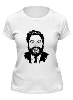 Футболка женская Printio Zach galifianakis белая M
