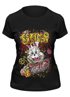 Футболка женская Printio Eskimo callboy черная L