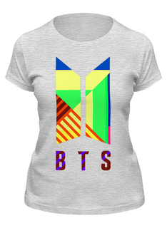 Футболка женская Printio Bts серая XL