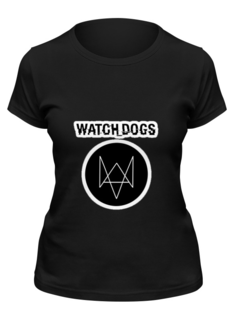 Футболка женская Printio Watch_dogs by pj черная S