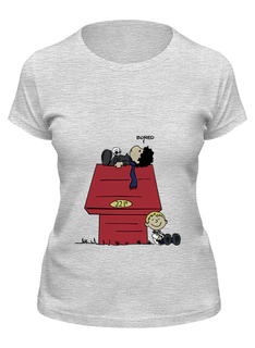 Футболка женская Printio Шерлок (sherlock) серая M