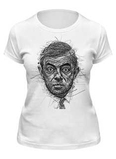 Футболка женская Printio Mr bean белая XL