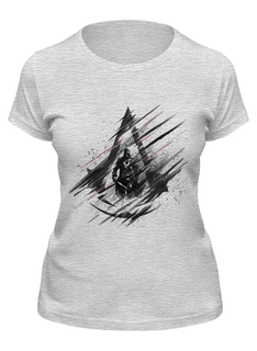 Футболка женская Printio Кредо ассассинов серая S