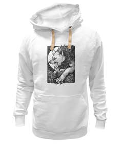 Худи Printio Оборотень белое 2XL