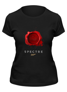 Футболка женская Printio Spectre черная S
