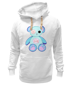Худи Printio Мишка белое 3XL