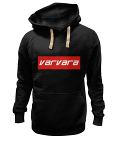 Худи Printio Varvara черное 2XL