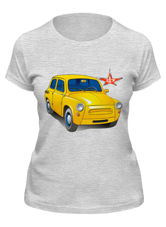 Футболка женская Printio Запорожец серая M