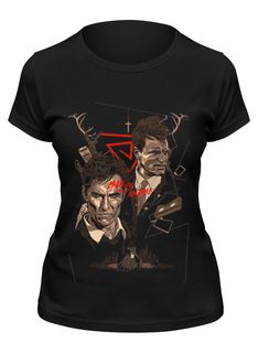 Футболка женская Printio True detective черная S
