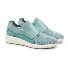 Кроссовки женские Clarks Un Rio Knit бирюзовые 36 EU