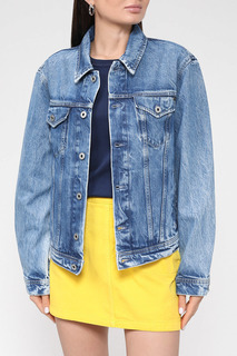 Джинсовая куртка женская Pepe Jeans London PL402053VT2 синяя S