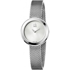 Наручные часы женские Calvin Klein K3N23126 серебристые