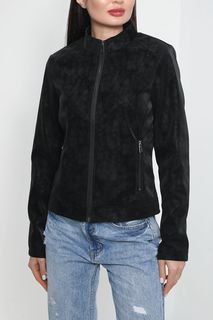 Кожаная куртка женская Desigual 23SWEW02 черная L