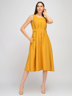 Платье женское Viserdi 10279 желтое 48 RU
